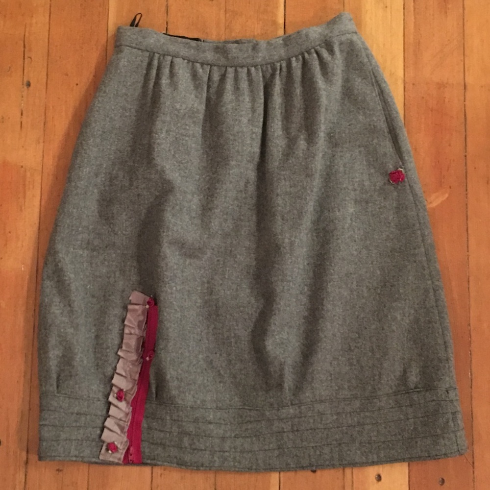 suzabelle resurrected couture skirt